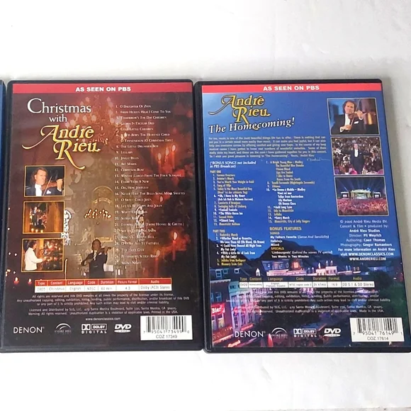 Andre Rieu The Ultimate Holiday Collection 3 DVD Set - Picture 6 of 9